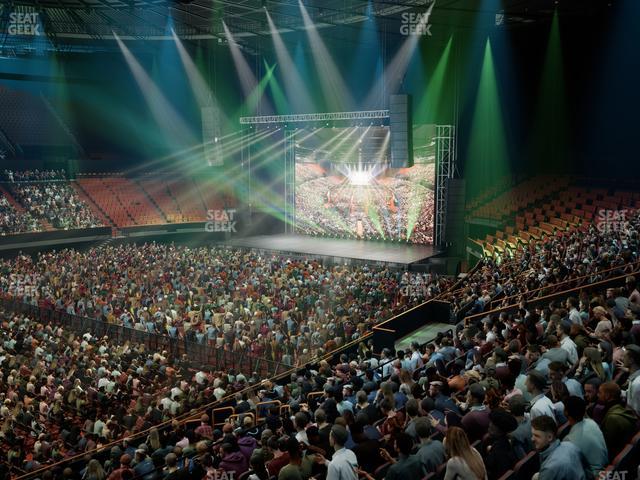 Kia Forum - Section 107 Wc Seat View