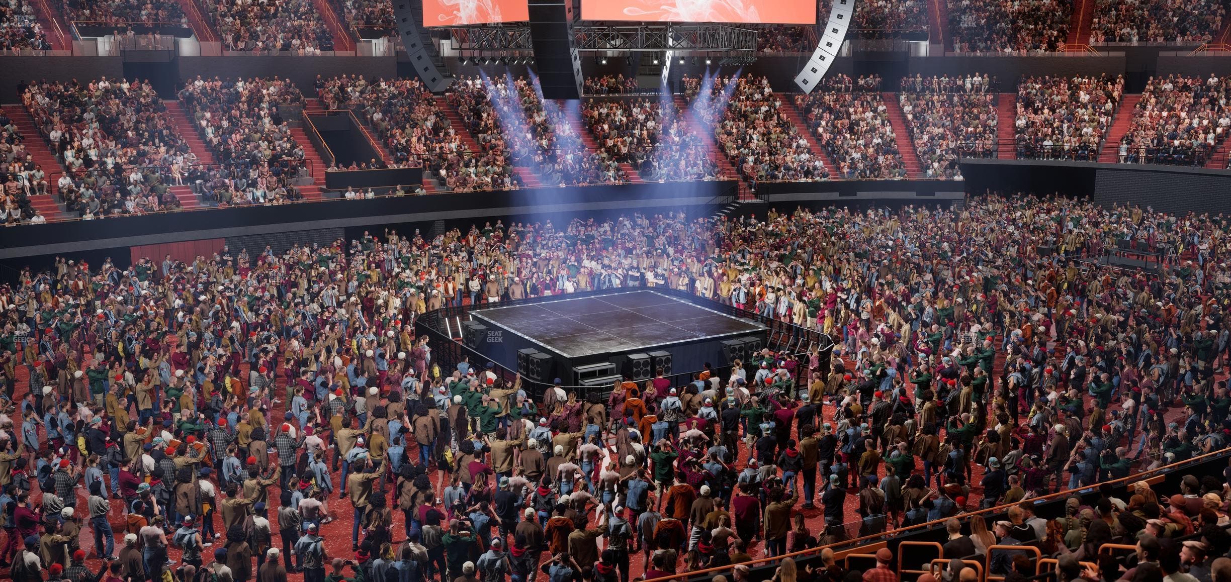 Kia Forum - Section 107 Wc Seat View