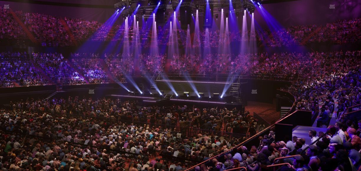 Kia Forum - Section 107 Seat View