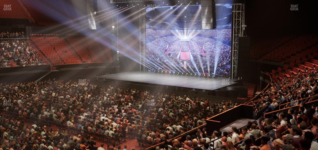 Kia Forum - Section 107 Seat View