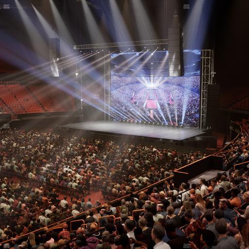 Kia Forum - Section 107 Seat View