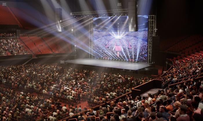 Kia Forum - Section 107 Seat View