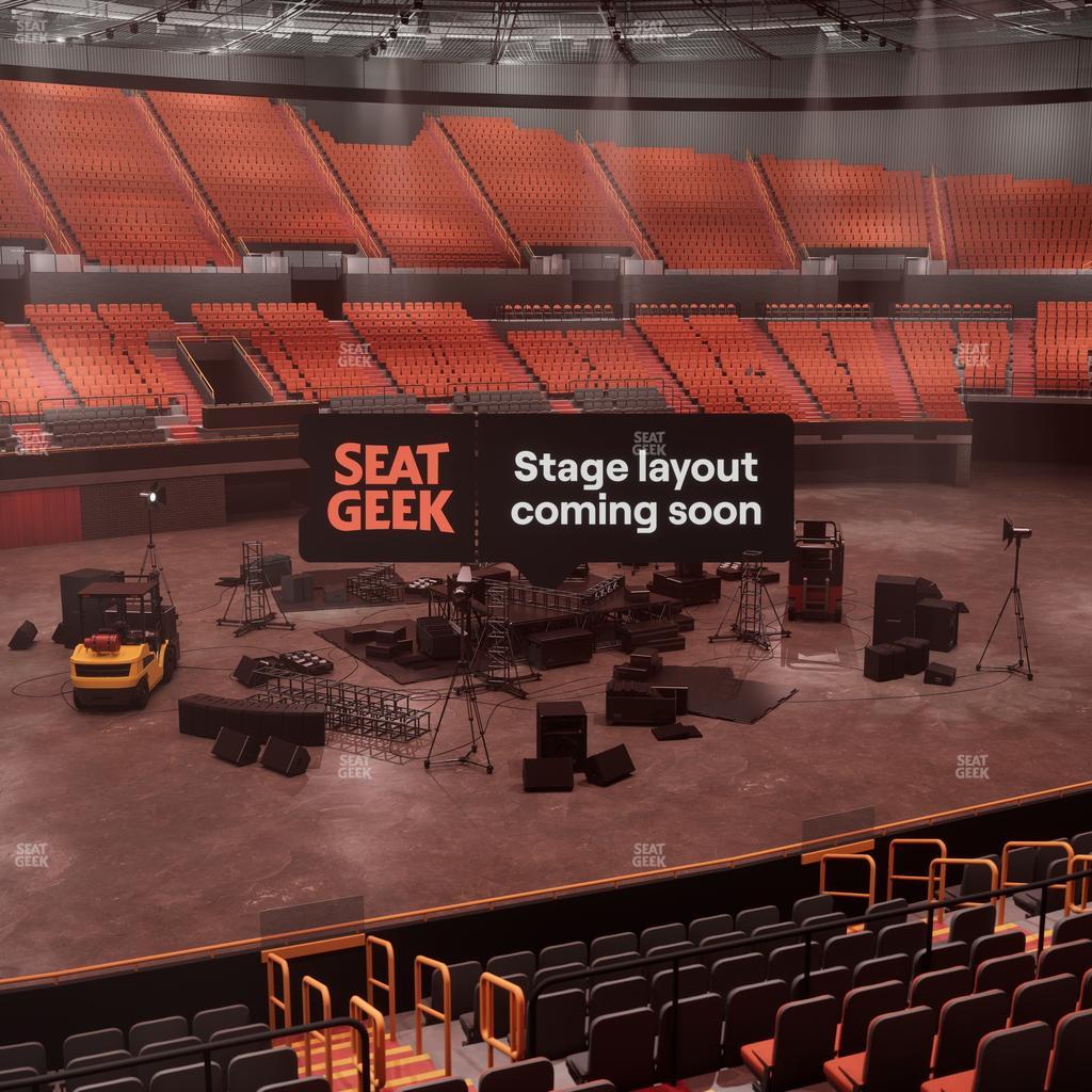 Kia Forum - Section 107 Seat View