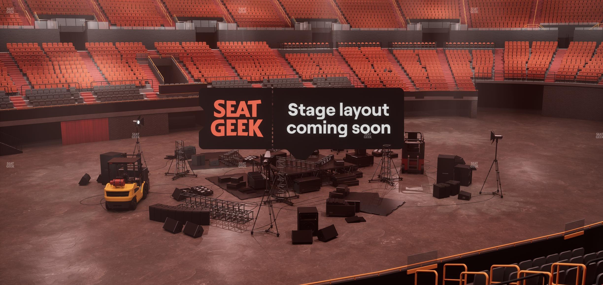 Kia Forum - Section 107 Seat View