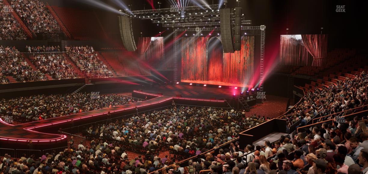 Kia Forum - Section 107 Seat View