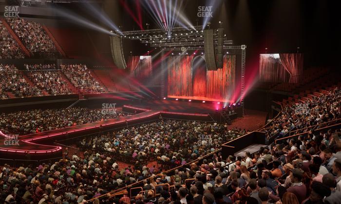 Kia Forum - Section 107 Seat View