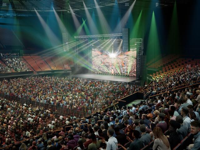 Kia Forum - Section 107 Seat View