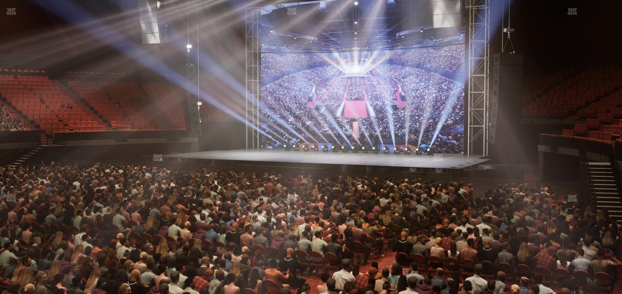 Kia Forum - Section 107 Seat View