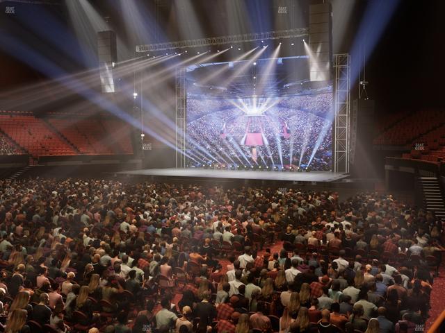 Kia Forum - Section 107 Seat View