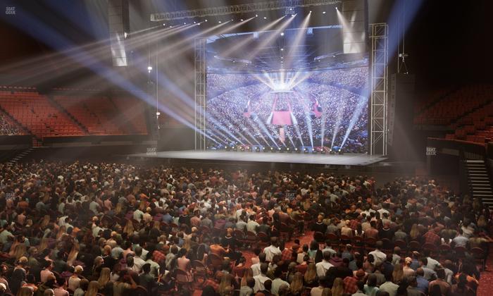 Kia Forum - Section 107 Seat View