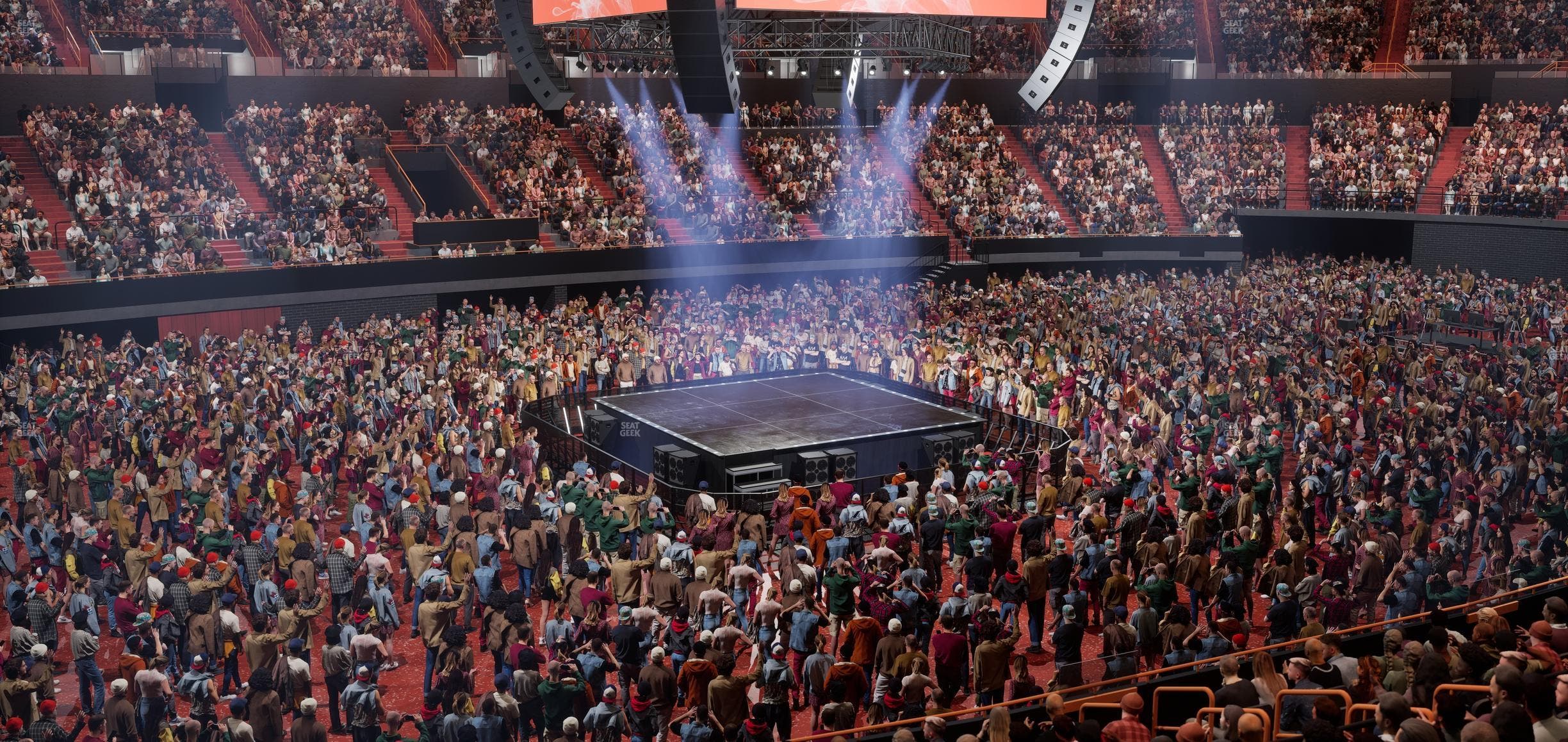 Kia Forum - Section 107 Seat View