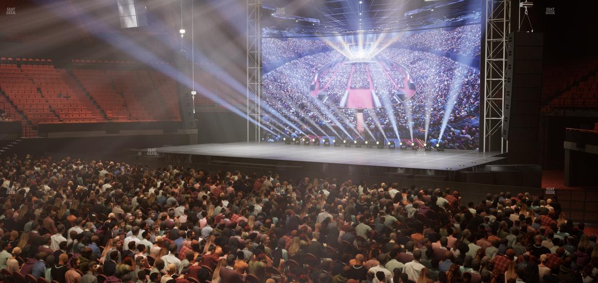 Kia Forum - Section 108 Seat View