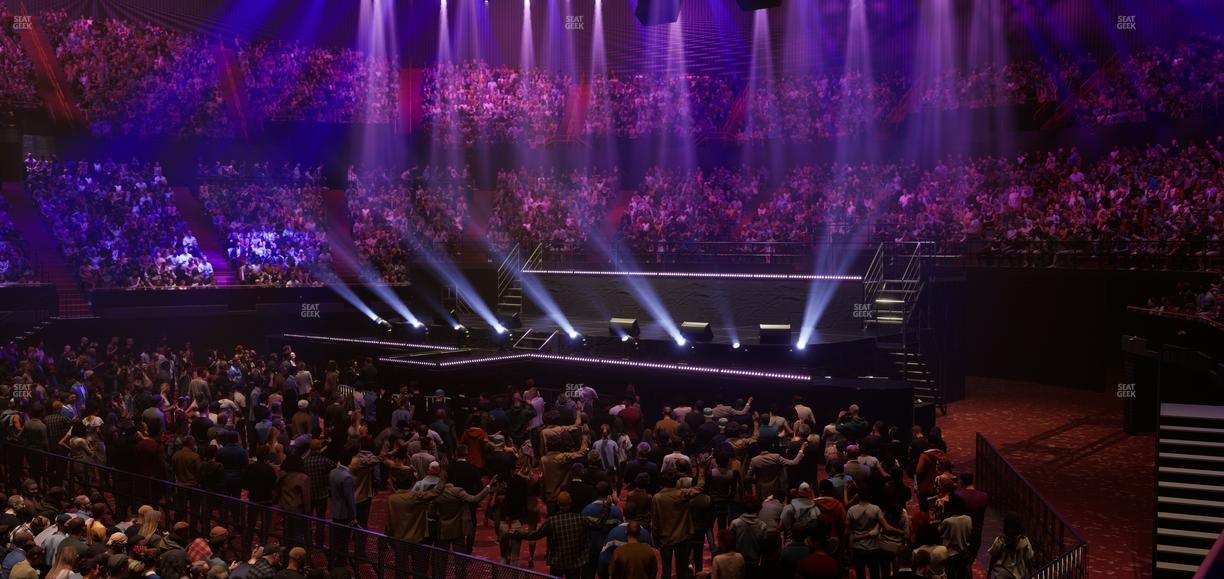 Kia Forum - Section 109 Wc Seat View