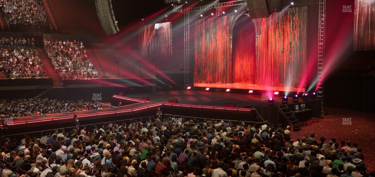 Kia Forum - Section 109 Wc Seat View