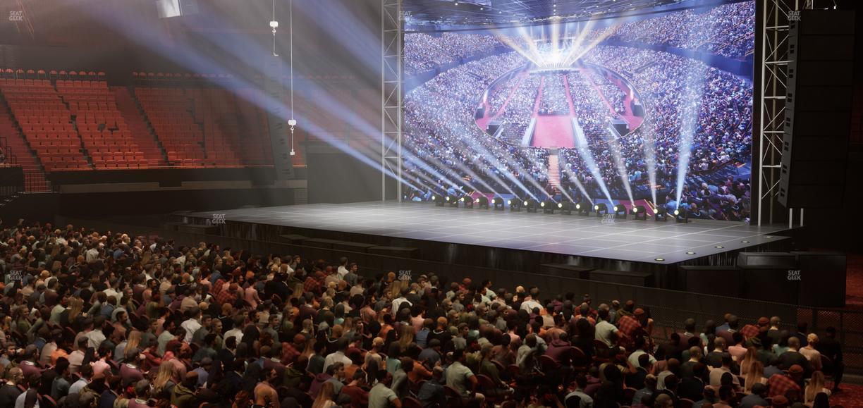 Kia Forum - Section 109 Wc Seat View