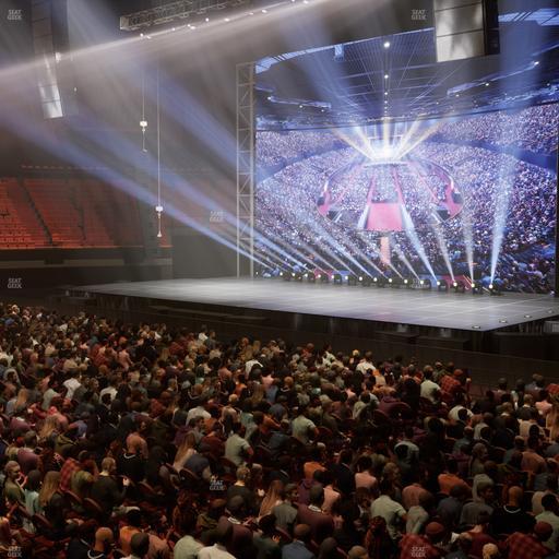 Kia Forum - Section 109 Wc Seat View