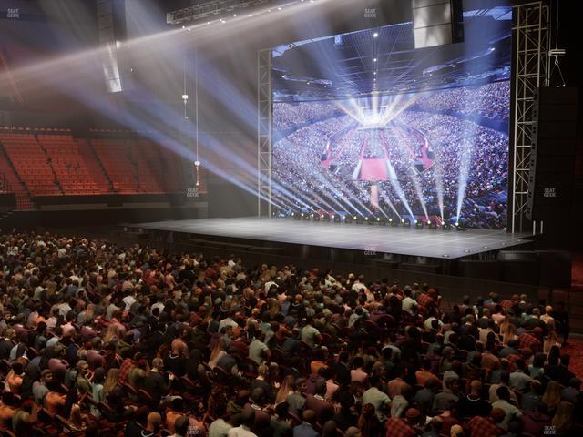 Kia Forum - Section 109 Wc Seat View