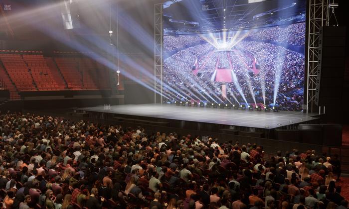 Kia Forum - Section 109 Wc Seat View