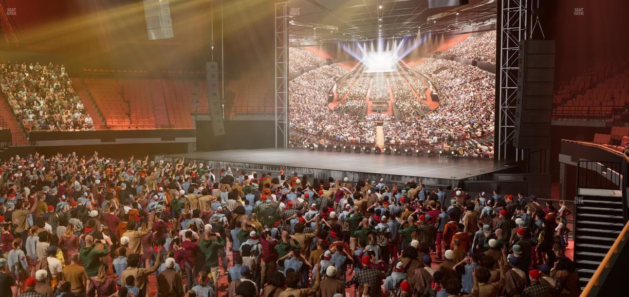 Kia Forum - Section 109 Wc Seat View