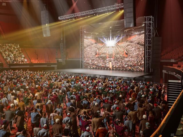 Kia Forum - Section 109 Wc Seat View