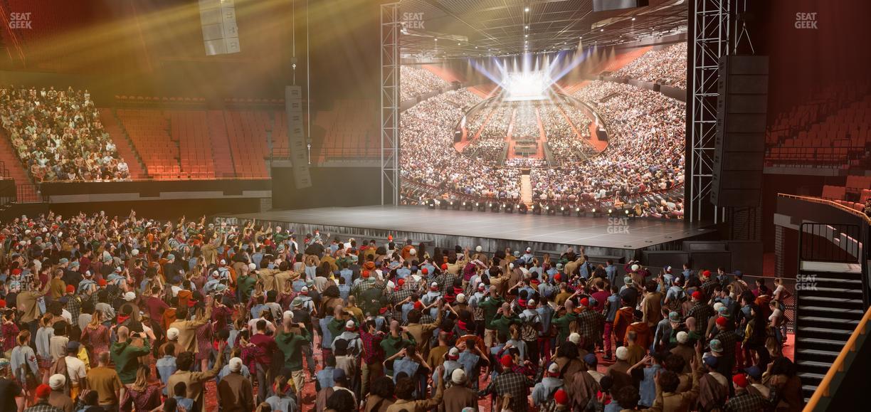 Kia Forum - Section 109 Wc Seat View