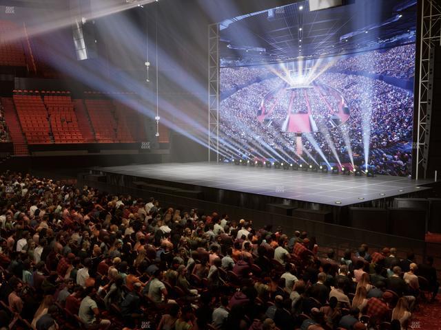 Kia Forum - Section 110 Seat View