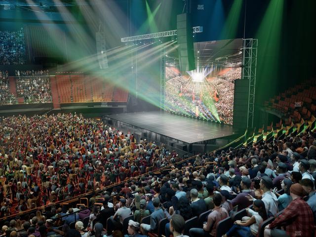 Kia Forum - Section 110 Seat View