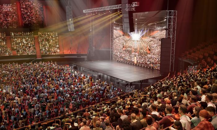 Kia Forum - Section 110 Seat View