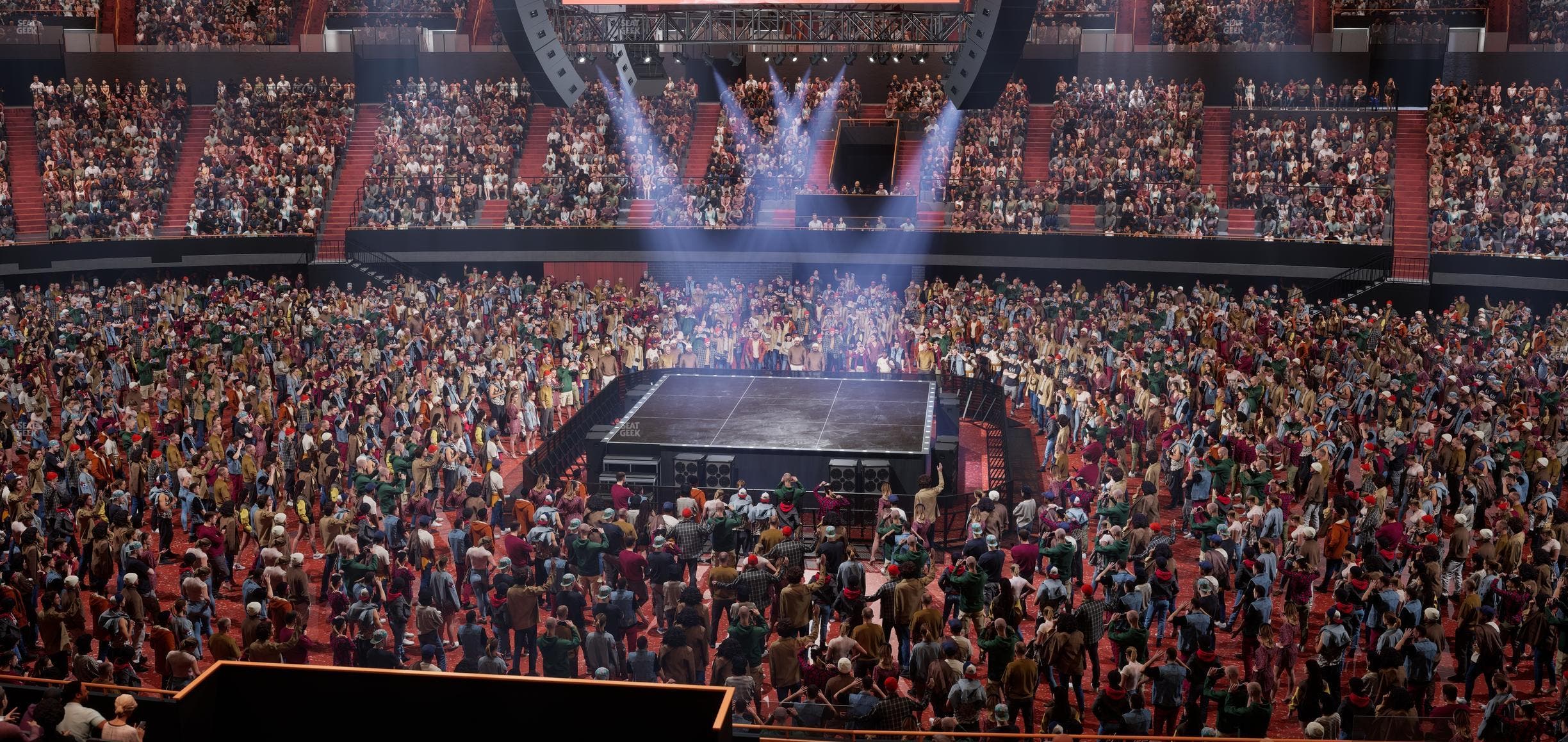 Kia Forum - Section 110 Seat View