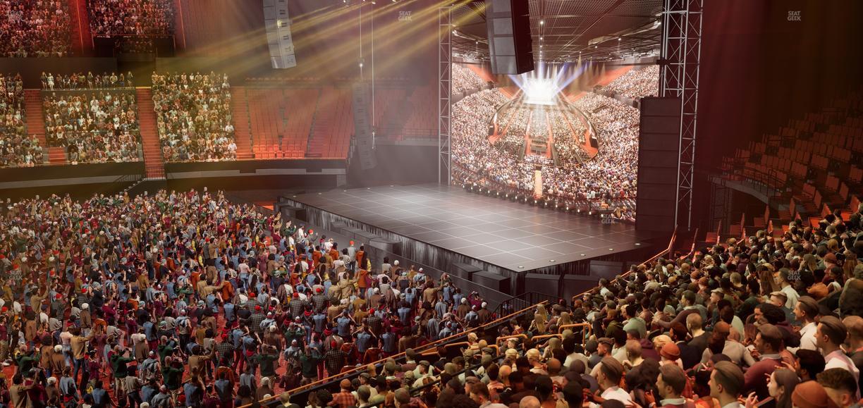 Kia Forum - Section 110 Seat View