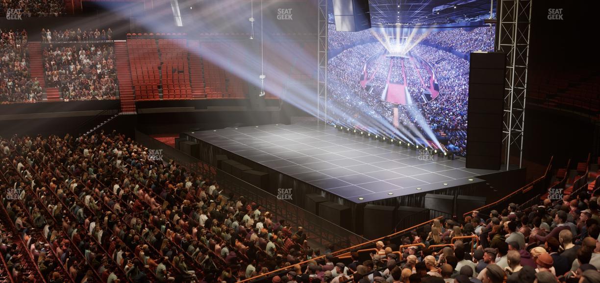 Kia Forum - Section 110 Seat View