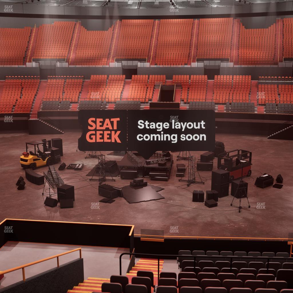 Kia Forum - Section 110 Seat View