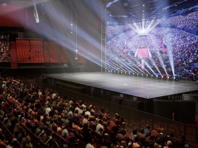 Kia Forum - Section 111 Seat View