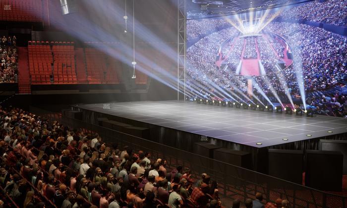 Kia Forum - Section 111 Seat View