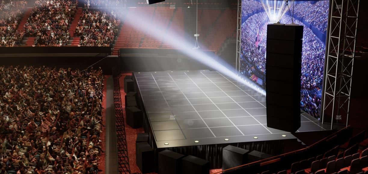 Kia Forum - Section 112 Wc Seat View