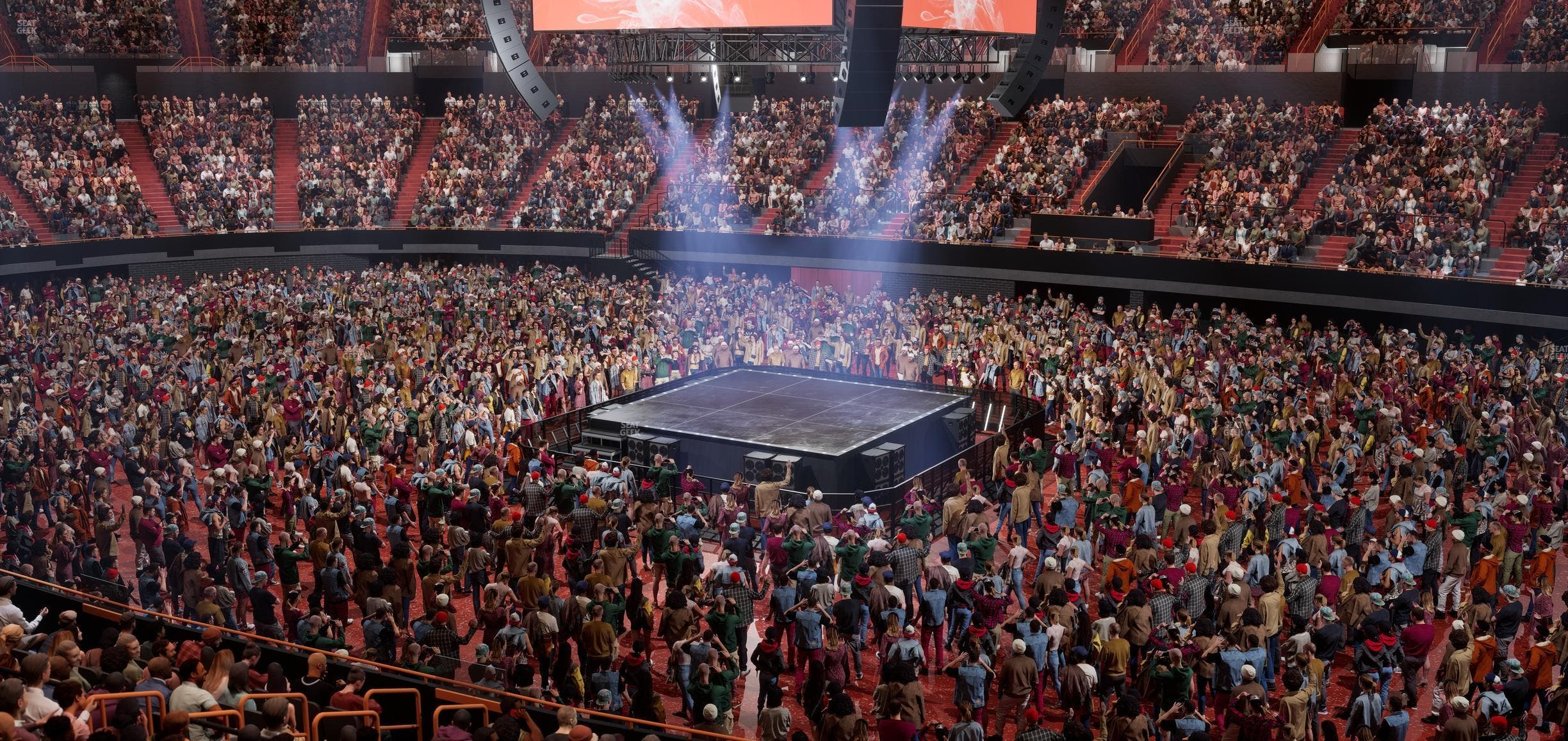 Kia Forum - Section 112 Wc Seat View