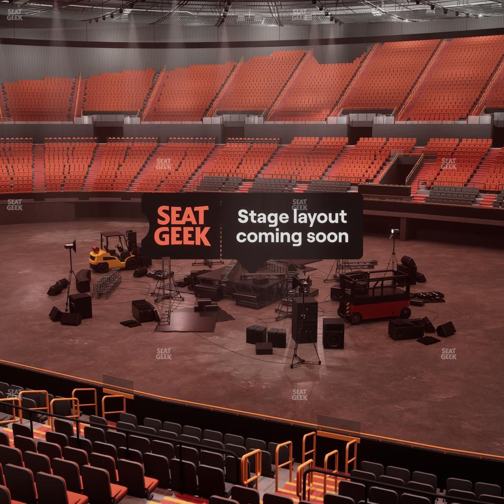 Kia Forum - Section 112 Wc Seat View