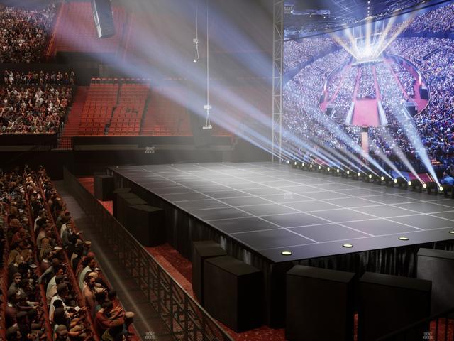 Kia Forum - Section 112 Seat View