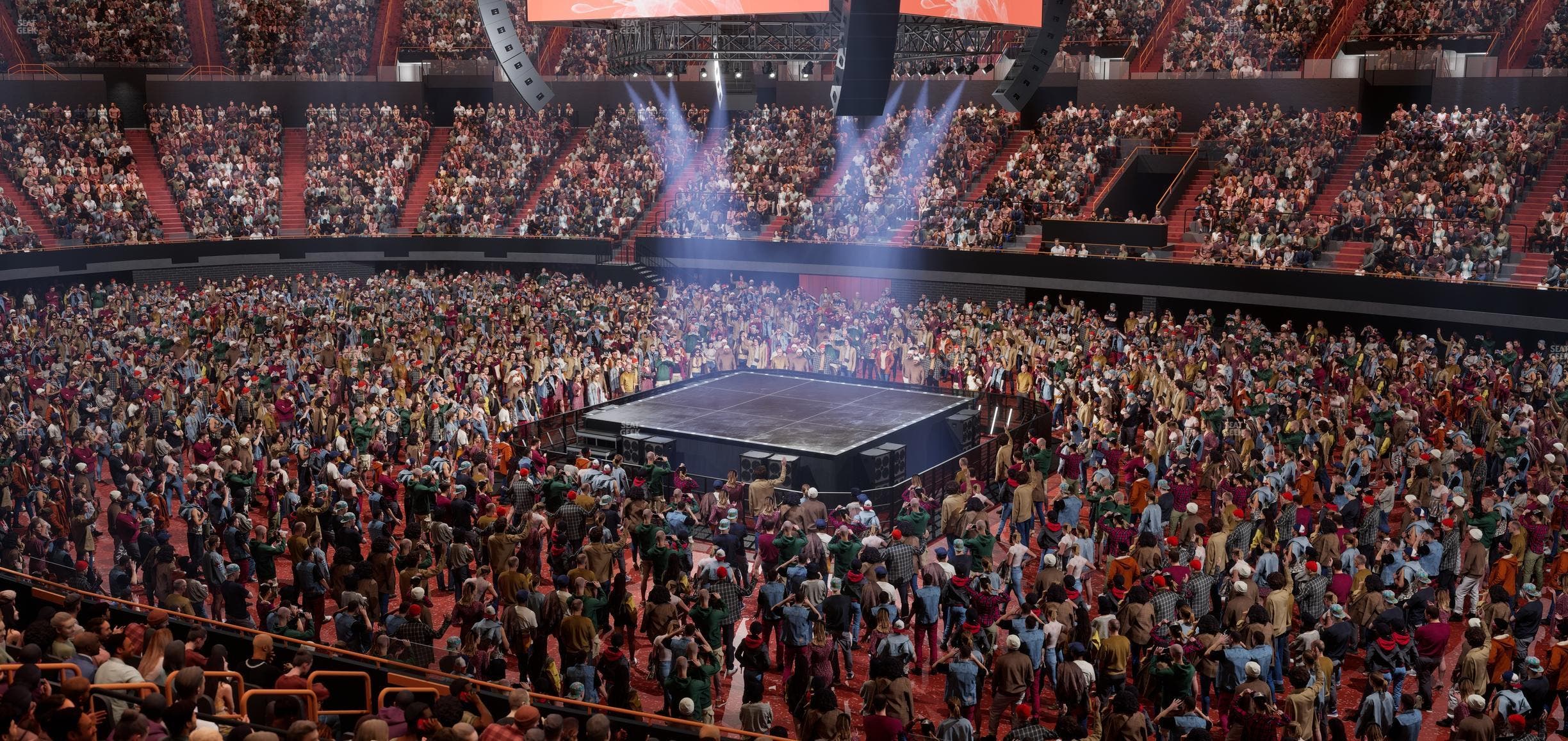 Kia Forum - Section 112 Seat View