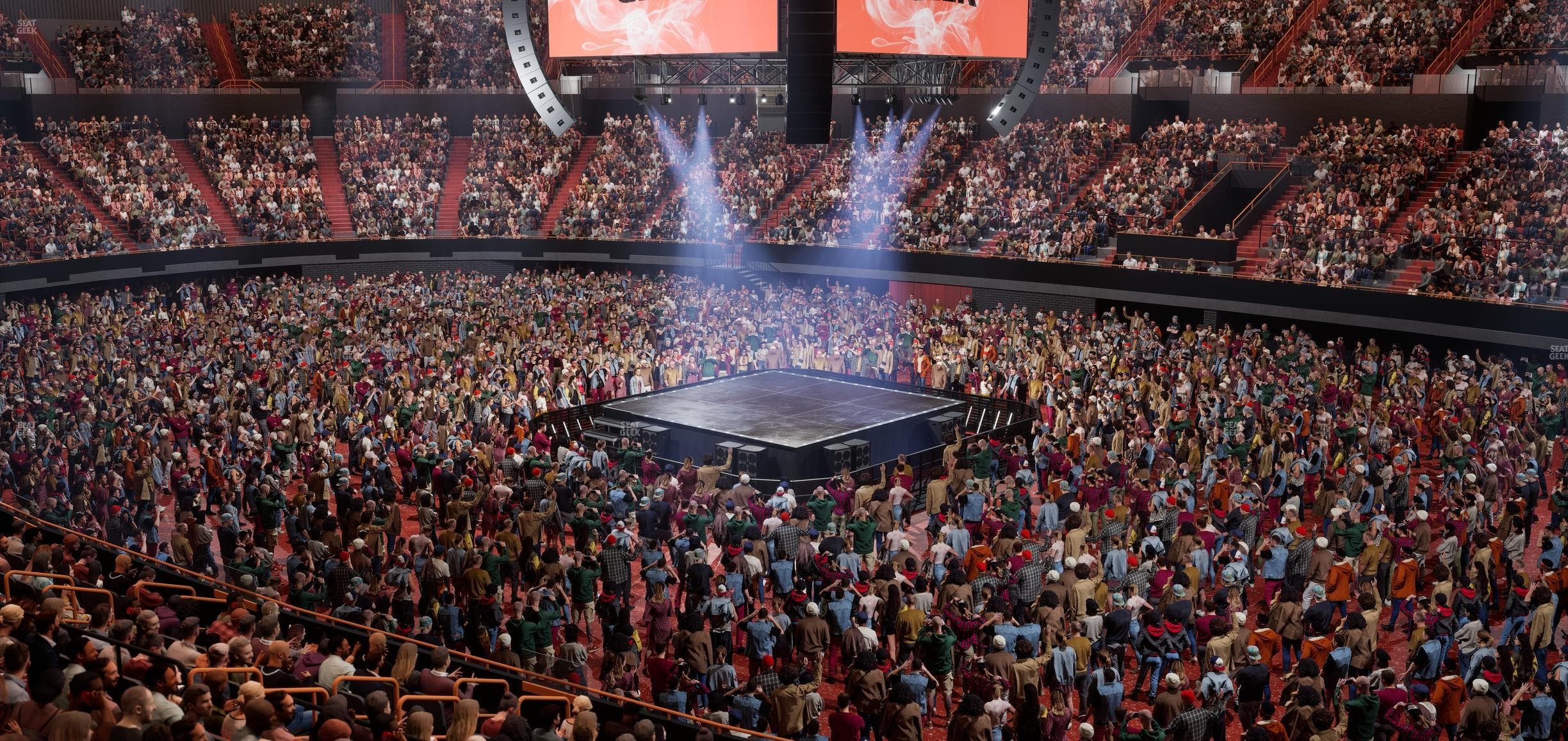 Kia Forum - Section 113 Wc Seat View