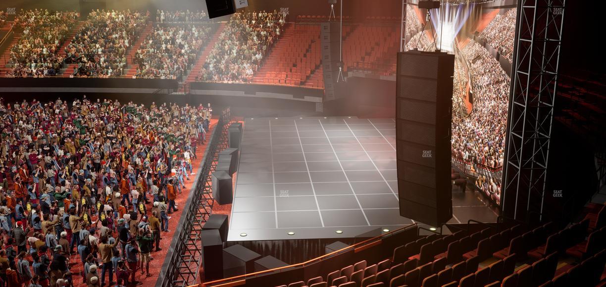 Kia Forum - Section 113 Wc Seat View