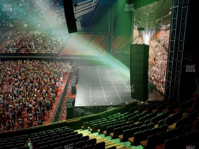 Kia Forum - Section 113 Wc Seat View