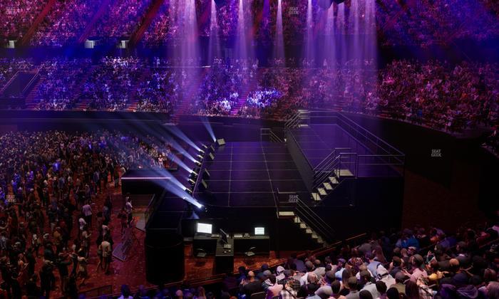 Kia Forum - Section 113 Wc Seat View