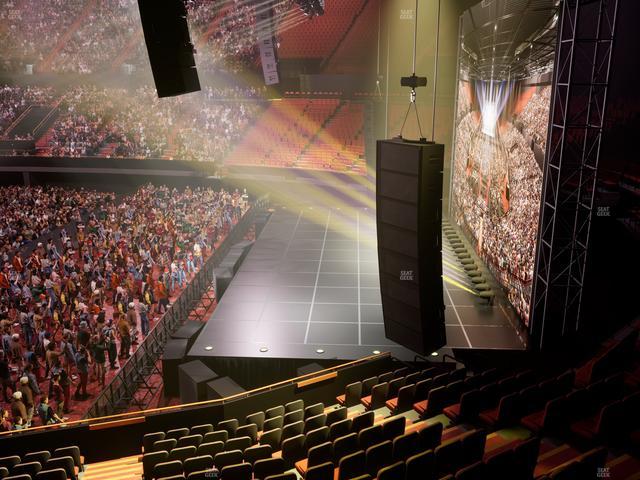 Kia Forum - Section 114 Wc Seat View