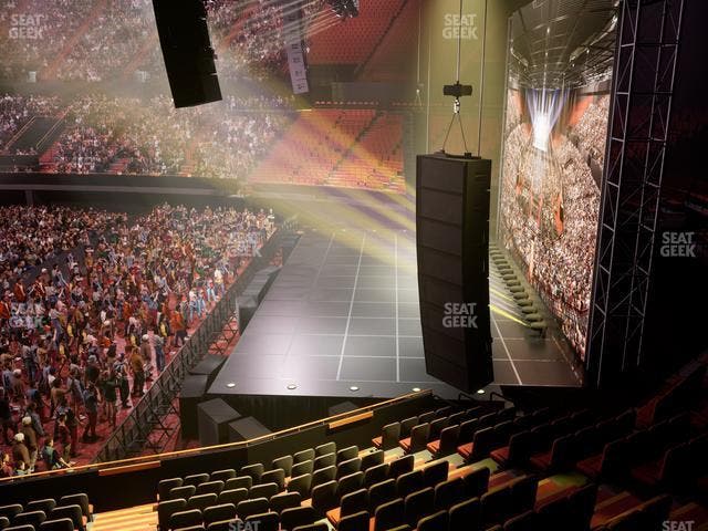 Kia Forum - Section 114 Wc Seat View