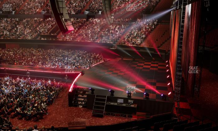 Kia Forum - Section 114 Wc Seat View