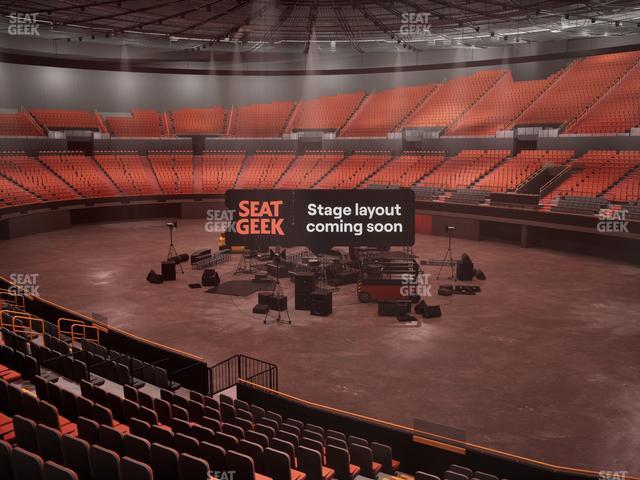Kia Forum - Section 114 Seat View