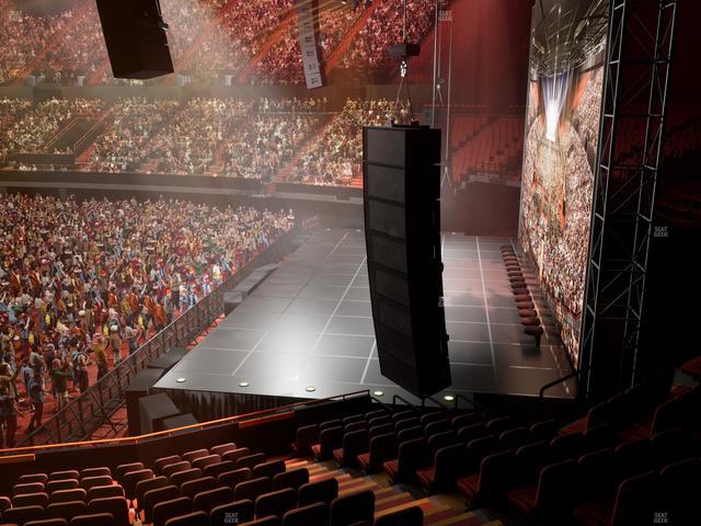 Kia Forum - Section 114 Seat View