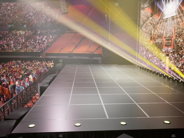 Kia Forum - Section 114 Seat View