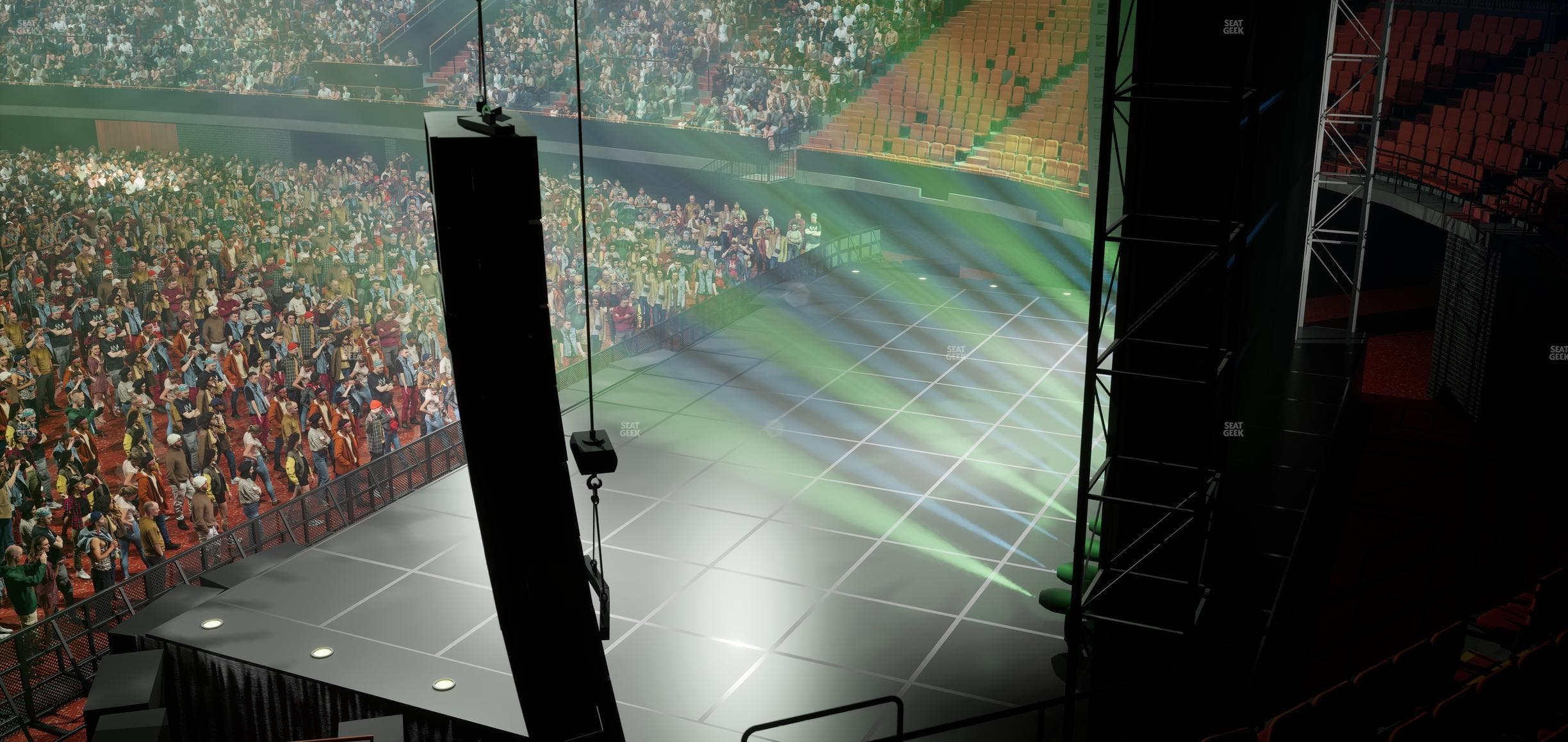 Kia Forum - Section 115 Wc Seat View